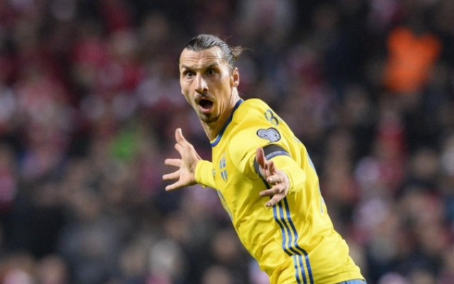 Surprised Zlatan Ibrahimovic