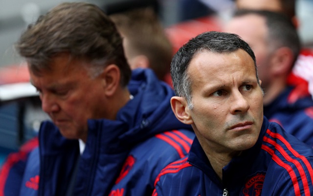 louis van gaal and ryan giggs