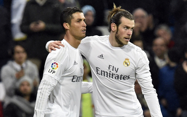 Cristiano Ronaldo Gareth Bale Real Madrid