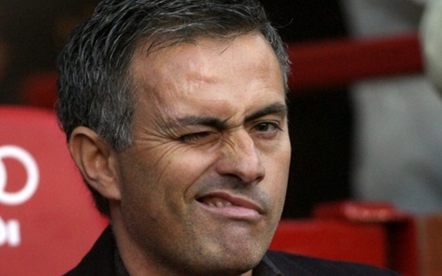 Jose Mourinho winking
