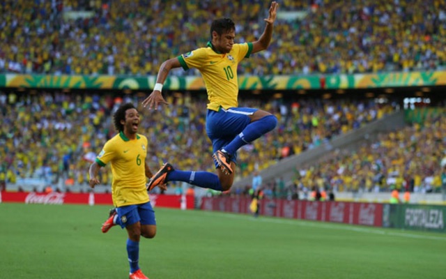 Neymar goal celebration