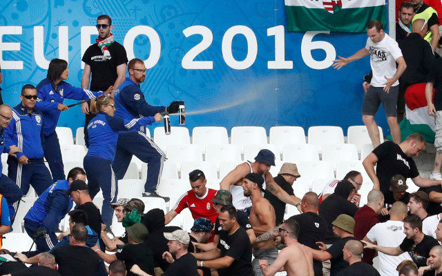 Euro 16 Teargas Needed To Quell Hooligans During Hungary V Iceland Match Euro 16 Teargas Needed To Quell Hooligans During Hungary V Iceland Match