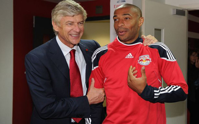 Arsene Wenger Thierry Henry