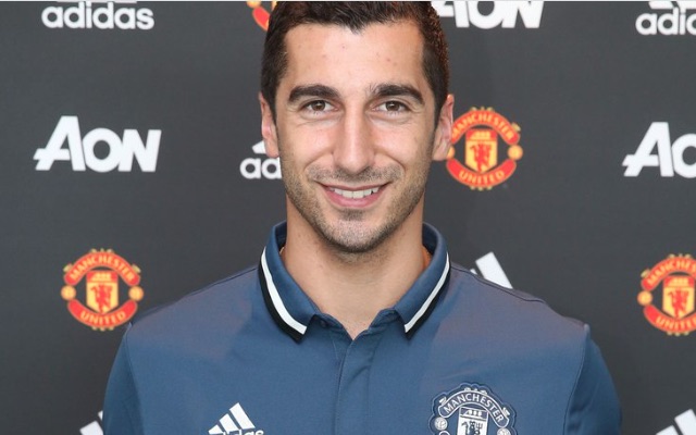 Henrikh Mkhitaryan of Manchester United during the FA Cup match between  Chelsea and Manchester United at Stamford Bridge in London. March 13, 2017.  *** EDITORIAL USE ONLY *** FA Premier League and