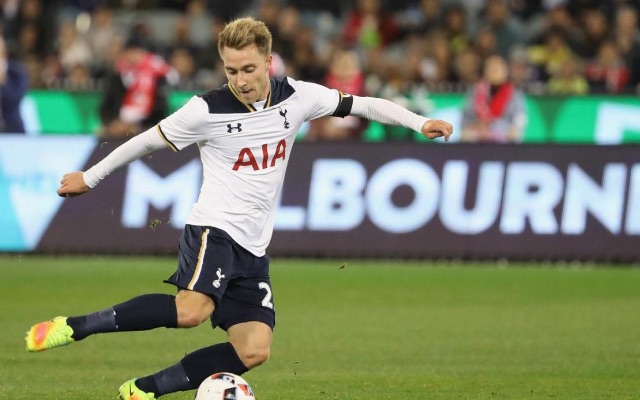 Preseason Tottenham captain Christian Eriksen