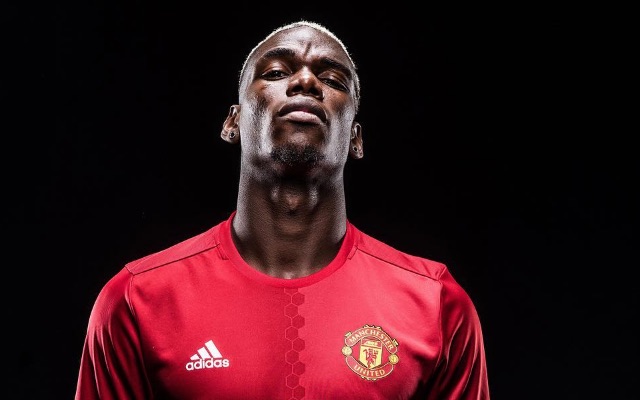 Paul Pogba new Man United kit