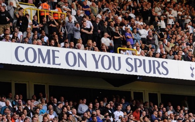 Tottenham Hotspur fans at White Hart Lane