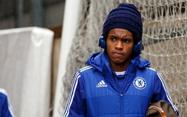 Chelsea star Willian deep in thought