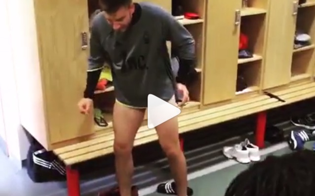 Nicklas Bendtner in his pants