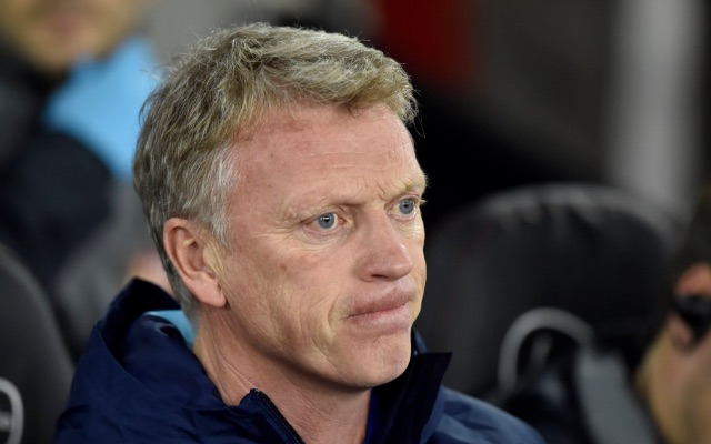 Sad David Moyes, Sunderland manager