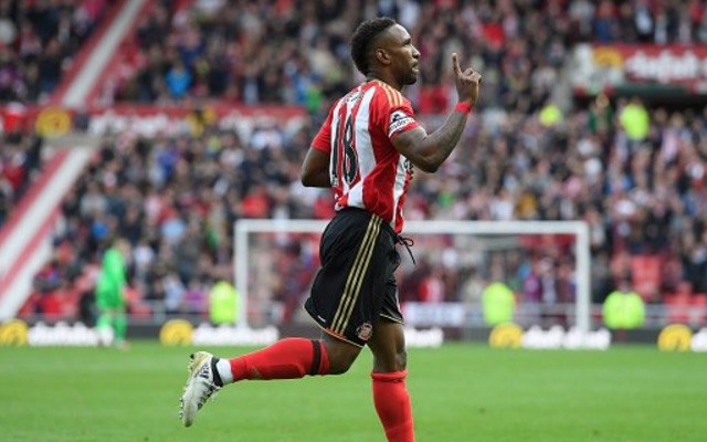 Jermain Defoe celebrates 150 Premier League goals