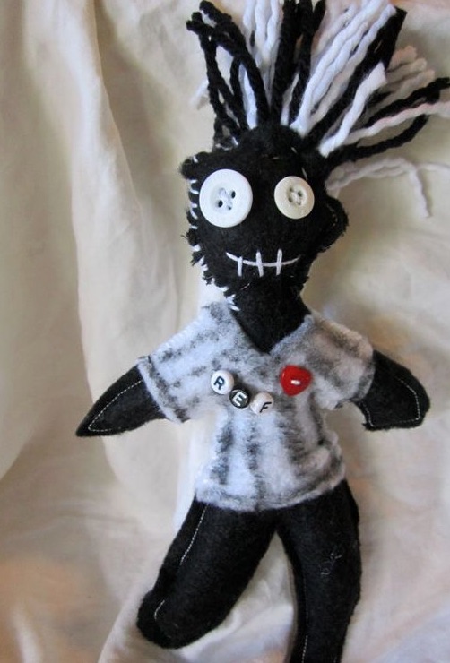 Referee voodoo doll ($10 from lovehateluckdolls on Easy)