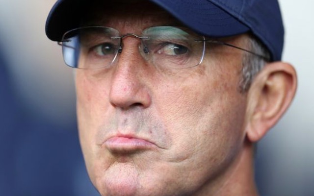 Sad Tony Pulis