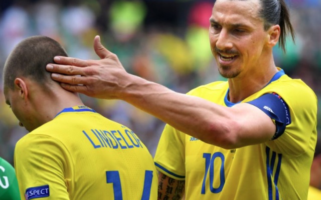 Victor Lindeof and Zlatan