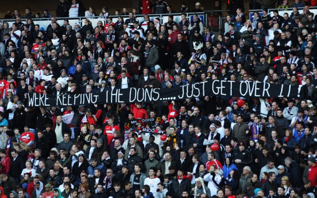 We're keeping the Dons...... Just get over it!