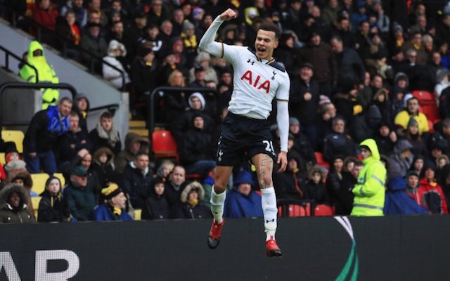 CONFIRMED lineups for Tottenham v Fulham