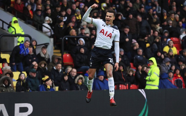 Dele Alli v Watford