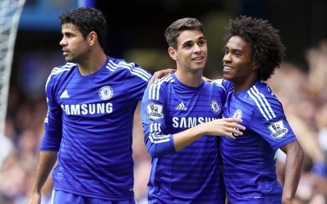 Diego Costa, Oscar, Willian