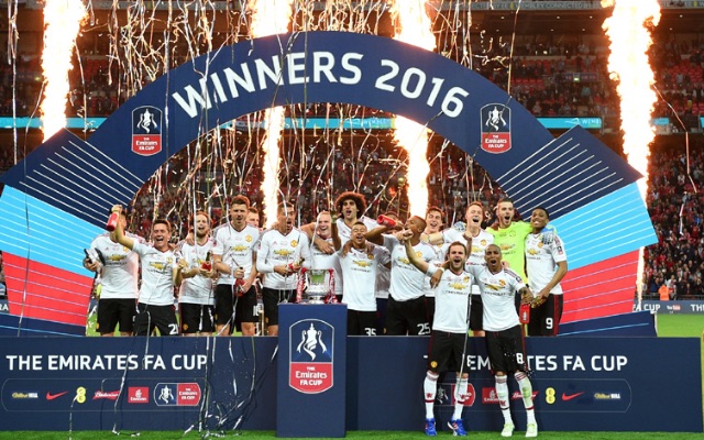 Man United FA Cup winners 2016