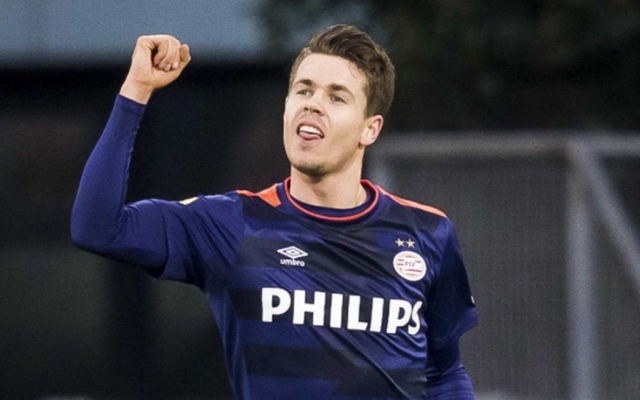 Marco van Ginkel playing for PSV