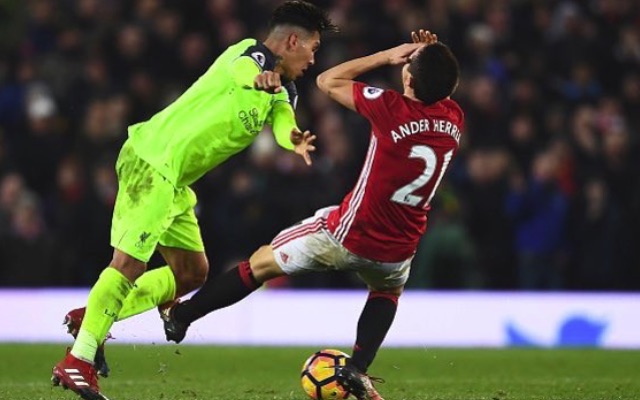 Roberto Firmino v Ander Herrera