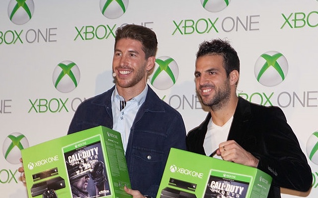 Sergio Ramos and Cesc Fabregas Xbox One