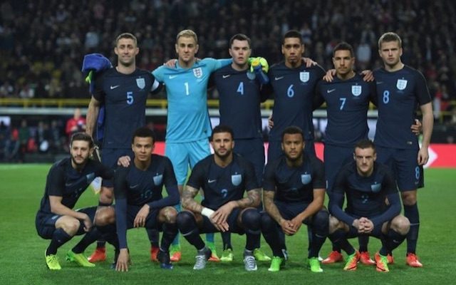 (Photo) Blue England kit divides fans as Three Lions debut new strip in ...