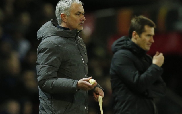 Jose Mourinho peeling banana