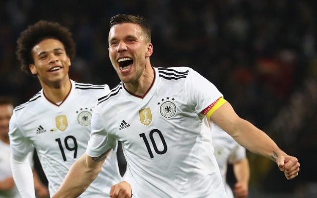 Lukas Podolski final Germany goal
