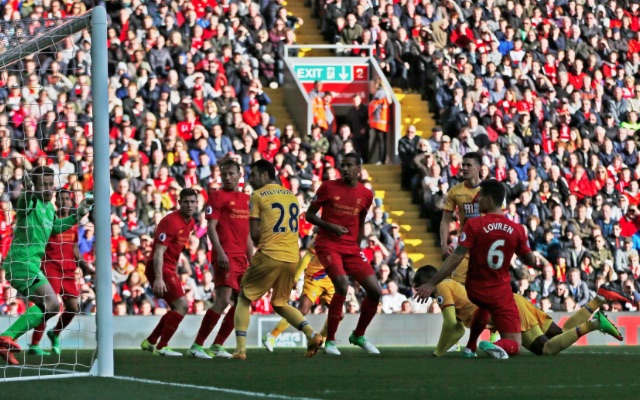 Christian Benteke vs Liverpool
