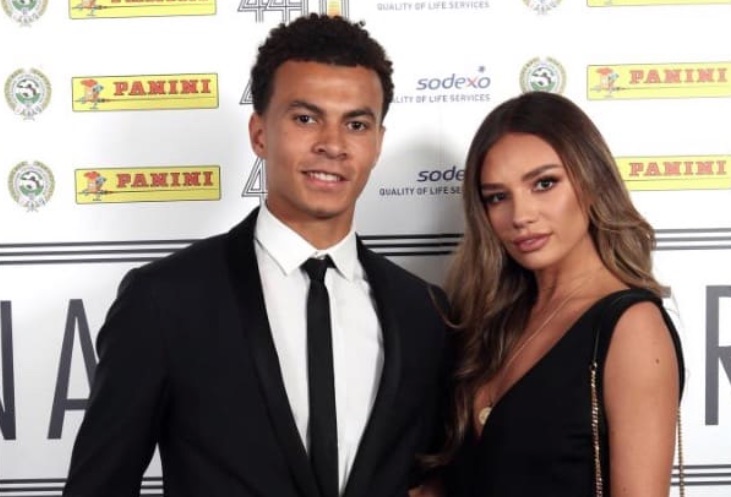 Dele Alli and girlfriend Ruby Mae at PFA awards