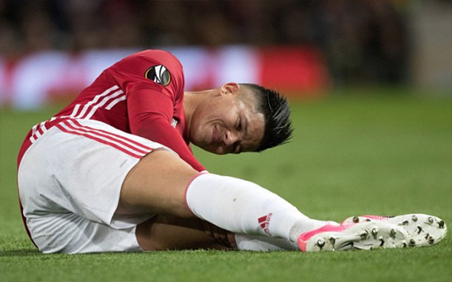 Marcos Rojo injury