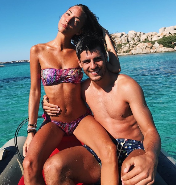 Just-married Alvaro Morata wife Alice Campello is Chelsea ...