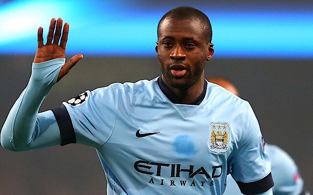 Yaya Toure. Is Man City vs Brighton on TV