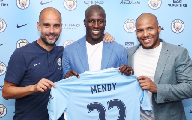 Benjamin Mendy signs for Man City