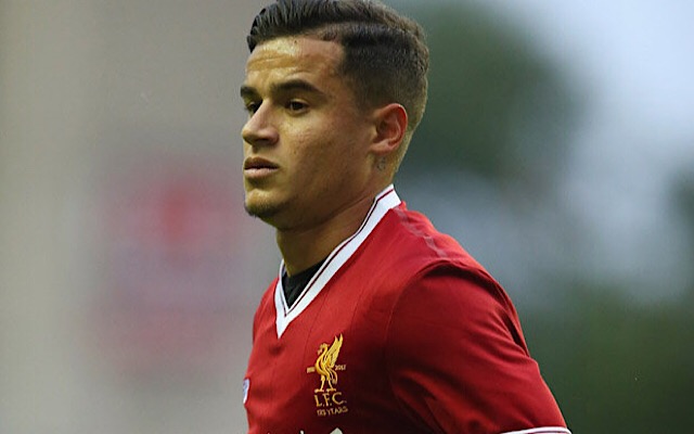 Liverpool's Coutinho given first start of the season v Burnley