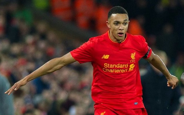 Liverpool defender Trent Alexander-Arnold