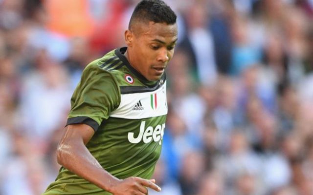 Chelsea target Alex Sandro in action for Juventus