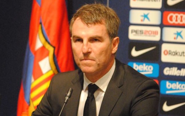 robert fernandez barcelona sporting director