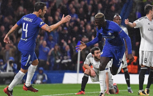 Bakayoko first Chelsea goal