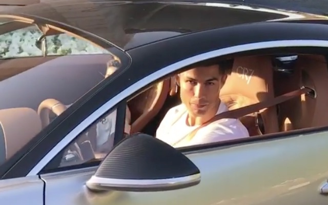 Cristiano Ronaldo new car