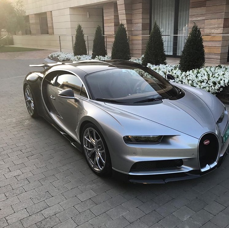 Cristiano Ronaldo's Bugatti Chiron