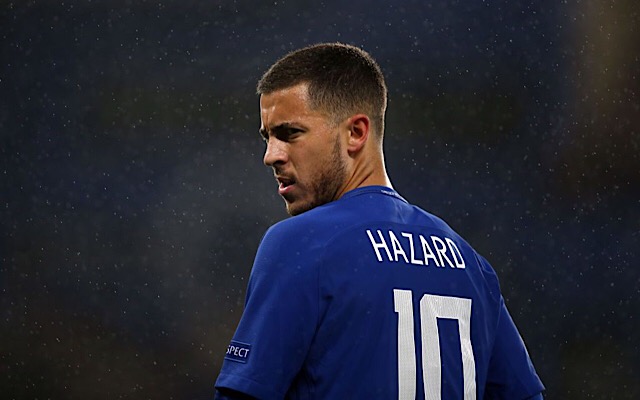 Chelsea forward Eden Hazard