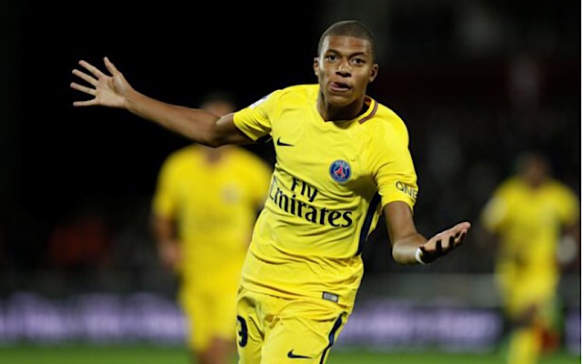 PSG star Kylian Mbappe