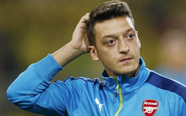 Confused Mesut Ozil