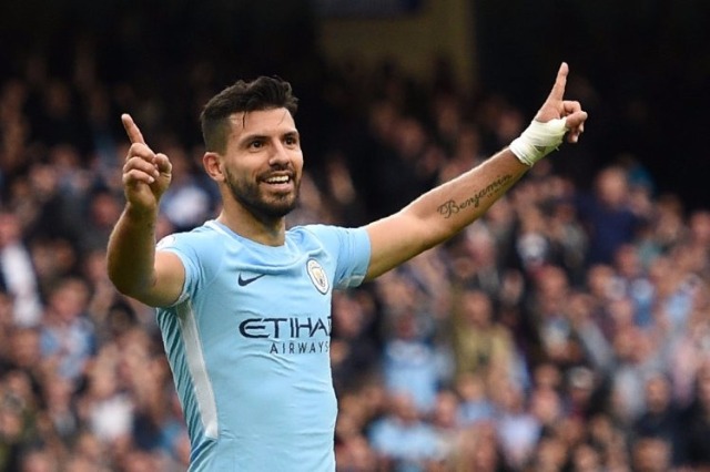 Sergio Aguero of Man City