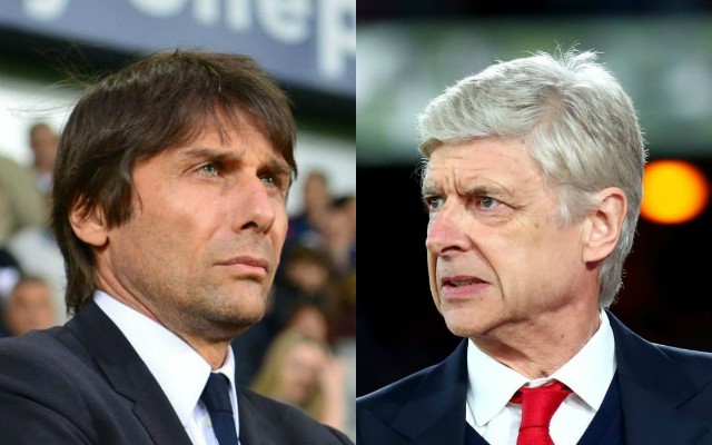 Antonio Conte and Arsene Wenger