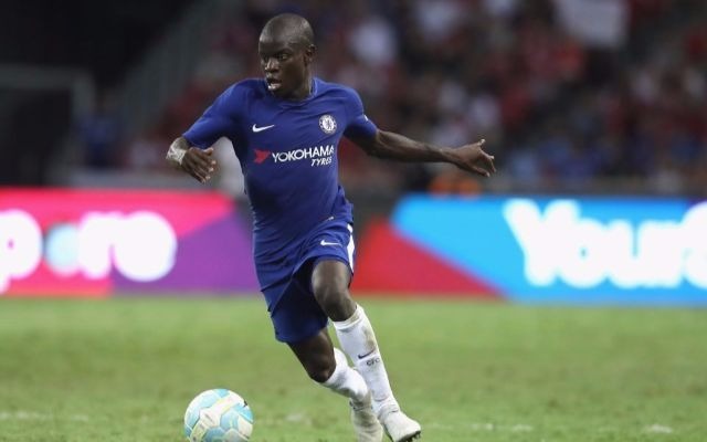 N'Golo Kante in action for Chelsea