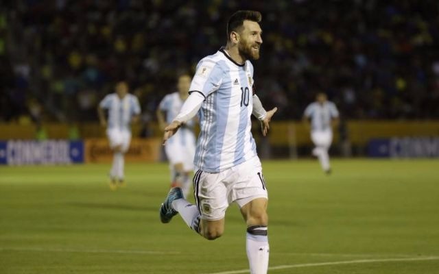 It's Argentina vs Italy on Friday with Lionel Messi's side preparing for this summer's World Cup