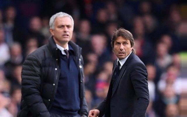 Jose Mourinho and Antonio Conte